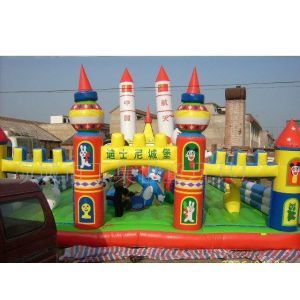 气模玩具与迪士尼的魅力融合